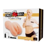 Вагина с вибропулей Crazy Bull (16.1 см)