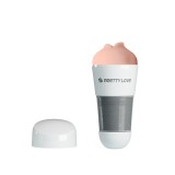 Мастурбатор в тубе белый PrettyLove Kitty, ротик