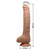 Вибратор многоскоростной Baile Dick (28, Ø 5 см)