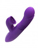 Вибратор с поступательными движениями, вращением, нагревом Fantasy For Her - Ultimate Thrusting Clit Stimulate-Her