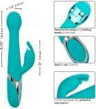 Вибромассажер кролик Enchanted Oscillate с функцией пенетрации и вращением бусин