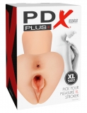 Мастурбатор вагина и анус Pick Your Pleasure XL Stroker, бежевый