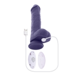 Вибратор на присоске с поступательными движениями Pleasure Rider