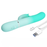 Вибратор Thumping and Licking Pretty Love Gigi (22.8, Ø 3.4 см)