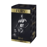 Фетиш-набор FURY BDSM от Alive, чёрный 10 предметов
