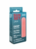 Перезаряжаемая Вибропуля Java Sunset Orange (7.8, Ø 2.2 см)