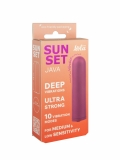 Перезаряжаемая Вибропуля Java Sunset Purple (7.8, Ø 2.2 см)