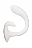 Вагинально-клиторальный вибратор Satisfyer G for Goddess 1, белый