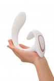 Вагинально-клиторальный вибратор Satisfyer G for Goddess 1, белый