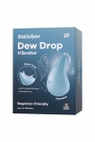 Вибромассажер Satisfyer Dew Drop, голубой