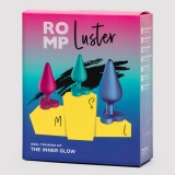 Набор анальных пробок Romp Luster, 3 шт.