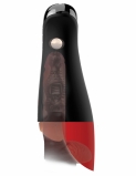 Мастурбатор в колбе с вибрацией Fuck-O-Matic Pro XL, коричневый