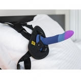 Страпон Romp Piccolo Pegging Kit: фаллоимитатор + пояс (14, Ø 2.9 см)