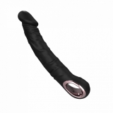 Силиконовый вибратор Черный SW3020