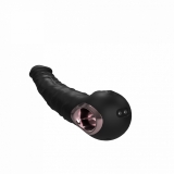 Силиконовый вибратор Черный SW3020
