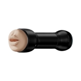 Мастурбатор + интерактивная насадка: Feel Stroker Mouth + Power Blow