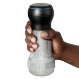 Мастурбатор + интерактивная насадка: Feel Pocket Stroker Crystal + Power Blow