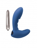 Стимулятор простаты с вибрацией Wonder Touch Blue (12, Ø 3 см)