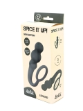 Анальная пробка Spice it up Legend Dark Grey (19.3, Ø 3 см)