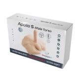 Полуторс со съемным фаллоимитатором Apollo S, карамель
