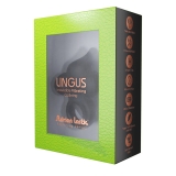 Эрекционное кольцо Adrien lastic Lingus с вибрацией, черный