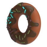 Эрекционное кольцо в форме пончика Choco (Ø 2 см)