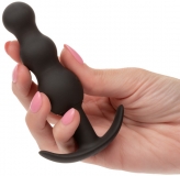 Анальная виброёлочка Boundless Vibrating Beaded Plug (10.8, Ø 2.5 см)
