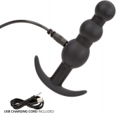 Анальная виброёлочка Boundless Vibrating Beaded Plug (10.8, Ø 2.5 см)