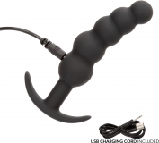 Анальная виброёлочка Boundless Vibrating X5 Beaded Plug (11.5, Ø 2.5 см)
