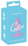 Анальная пробка мини Cuties фиолетовая (7.5, Ø 2.8 см)