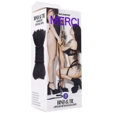 Верёвка для связывания и фиксации MERCI BIND & TIE, 9,14 м, чёрная