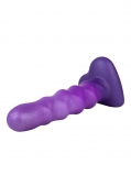 Нереалистичный дилдо Unicorn Purple (17.5, Ø 3.5 см)