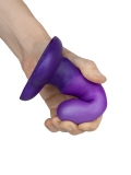 Нереалистичный дилдо Unicorn Mini Purple (12.5, Ø 3.5 см)