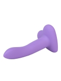 Нереалистичный дилдо Emotional Purple (13, Ø 2.9 см)