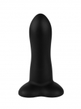 Нереалистичный дилдо Emotional Plus Black (13, Ø 4 см)