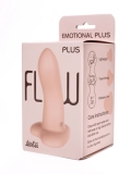 Нереалистичный дилдо Emotional Plus Flesh (13, Ø 4 см)