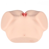 Jenny Onahole Real Vagina Мастурбатор полуторс с двойным слоем материала, с вибрацией