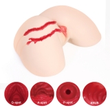 Jenny Onahole Real Vagina Мастурбатор полуторс с двойным слоем материала