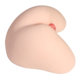 Jenny Onahole Real Vagina Мастурбатор полуторс с двойным слоем материала с вибрацией