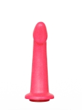 Насадка-плаг с коннектором Lovetoy из ПВХ розовая (14.7, Ø 2.7 см)