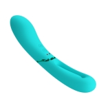Baile Вибратор с функцией фингеринга Lexie, бирюзовый