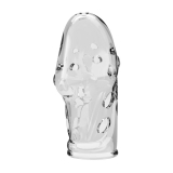 Насадка на пенис Pretty Love Booker, прозрачная (8, Ø 3.7 см)