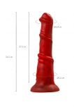 Вибратор Black&Red by TOYFA Monster Rex (24.5, Ø 5.2 см)