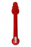 Двусторонний вибратор Black&Red by TOYFA, красный