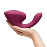 Бесконтактный клиторальный стимулятор Womanizer Next Duo, розовый