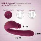 Вибратор Selove Campanula розовый