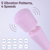 Вибратор-вонд Selove PulseWand розовый