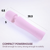 Вибратор-вонд Selove PulseWand розовый