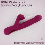 Вибратор Selove ComePlay фиолетовый (23.9, Ø 3.5 см)