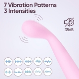 Вибратор Selove TouchBend SE100 розовый (17.5, Ø 2.5 см)